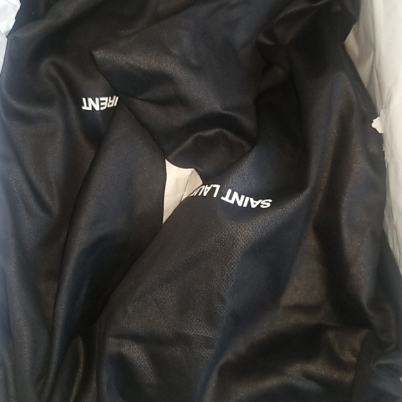 BRAND NEW SAINT LAURENT PALACE HEELS 39.5 - Picture 7 of 8